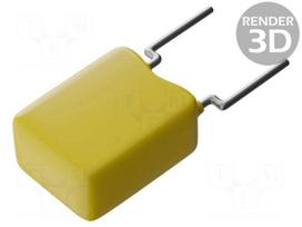 Capacitor: ceramic | MLCC,monolithic | 4.7nF | 100V | X7R | ±10% | THT