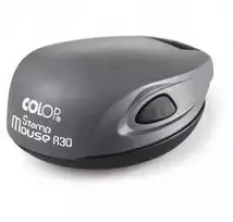 Kišeninis antspaudas Colop Mouse R30, chromo spalvos