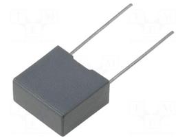 Capacitor: polyester | 220nF | 400VDC | Pitch: 15mm | ±10% | 18x6x12mm
