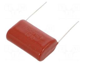Capacitor: polyester | 4.7uF | 250VDC | Pitch: 31mm | ±10% | -40÷85°C