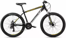 Dviratis Romet Rambler R6.2 2025 juodas-yellow-17" / M (Dydis: 17" / M)