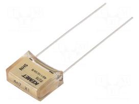Capacitor: paper | X1 | 4.7nF | 480VAC | 10.2mm | ±20% | THT | Series: P278