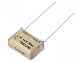 Capacitor: paper | 22nF | 500VAC | 15.2mm | ±10% | THT | Series: PME261