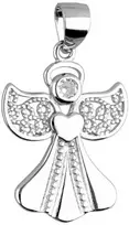 Sidabrinis pakabukas "Angelas" Brasco 54606