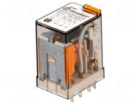 Relay: electromagnetic | 3PDT | Ucoil: 24VAC | 10A/250VAC | 10A/30VDC