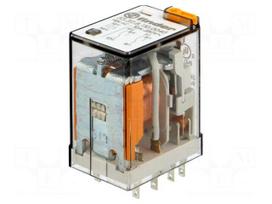 Relay: electromagnetic | DPDT | Ucoil: 110VAC | 10A/250VAC | 10A/30VDC