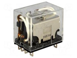 Relay: electromagnetic | 4PDT | Ucoil: 110VDC | 10A/110VAC | 10A/24VDC