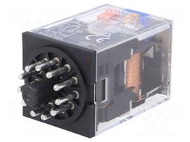 Relay: electromagnetic | 3PDT | Ucoil: 24VDC | 10A/250VAC | 10A/30VDC