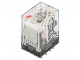 Relay: electromagnetic | 4PDT | Ucoil: 230VAC | 1A/220VAC | 1A/24VDC