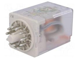 Relay: electromagnetic | 3PDT | Ucoil: 230VAC | 10A/250VAC | 10A/24VDC