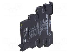 Relay: solid state | Ucntrl: 24VDC | 2A | max.240VAC | Variant: 1-phase