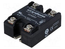 Relay: solid state | Ucntrl: 4÷32VDC | 50A | 48÷530VAC | -40÷80°C