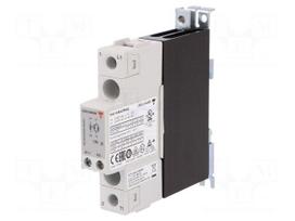 Relay: solid state | Ucntrl: 20÷275VAC | 25A | 42÷600VAC | DIN,panel