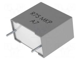 Capacitor: polypropylene | 1.5uF | 37.5mm | ±5% | 41.5x19x32mm | 1kVDC