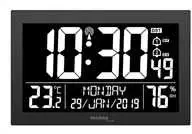 Laikrodis TechnoLine WS 8017, juodas
