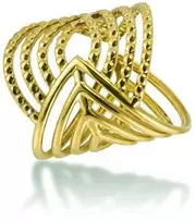 Emily Westwood Multi-row open ring Aurelia EWR260654G