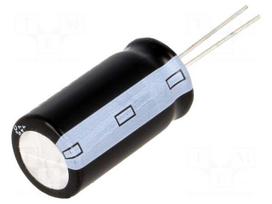 Capacitor: electrolytic | THT | 68uF | 400VDC | Ø18x25mm | Pitch: 7.5mm