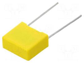 Capacitor: polypropylene | 150nF | 15mm | ±10% | 18x13.5x7.5mm | 310VAC