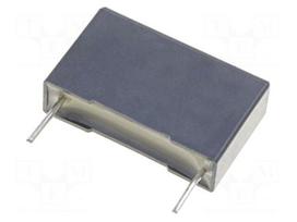 Capacitor: polypropylene | X2 | 220nF | 22.5mm | ±20% | 26.5x6x15mm