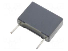 Capacitor: polypropylene | X2 | 330nF | 22.5mm | ±10% | 26.5x6x15mm