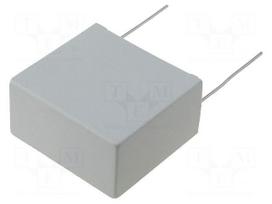 Capacitor: polypropylene | X2 | 150nF | 15mm | ±10% | 18x8.5x14.5mm