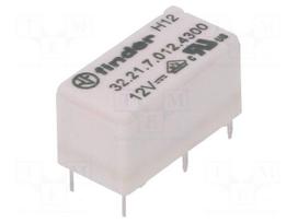 Relay: electromagnetic | SPST-NO | Ucoil: 12VDC | 6A/250VAC | 3A/30VDC