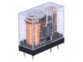 Relay: electromagnetic | SPDT | Ucoil: 24VAC | 10A/250VAC | 10A/30VDC