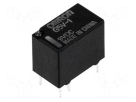 Relay: electromagnetic | SPDT | Ucoil: 9VDC | 0.5A/125VAC | 1A/24VDC