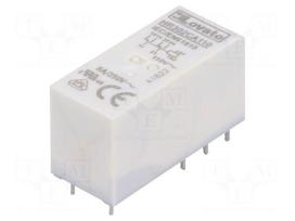 Relay: electromagnetic | DPDT | Ucoil: 110VAC | 8A/250VAC | 8A/30VDC