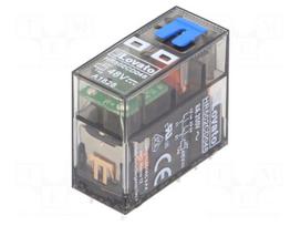 Relay: electromagnetic | DPDT | Ucoil: 48VDC | 8A/250VAC | 8A/30VDC | 8A