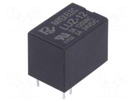 Relay: electromagnetic | SPDT | Ucoil: 12VDC | 1A/120VAC | 2A/24VDC
