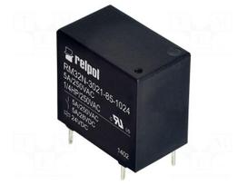 Relay: electromagnetic | SPST-NO | Ucoil: 24VDC | 5A/250VAC | 5A/28VDC