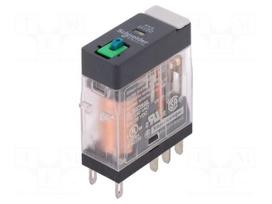 Relay: electromagnetic | DPDT | Ucoil: 24VDC | 5A/250VAC | 5A/30VDC | 5A