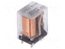 Relay: electromagnetic | DPDT | Ucoil: 24VDC | 2A | miniature | 890Ω