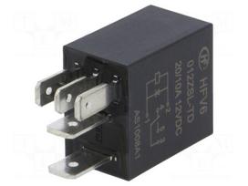 Relay: electromagnetic | SPDT | Ucoil: 12VDC | 30A | automotive | 124Ω