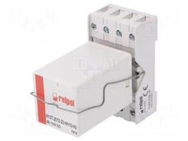 Relay: interface | DPDT | Ucoil: 110VDC | 10A | 10A/250VAC | 10A/24VDC