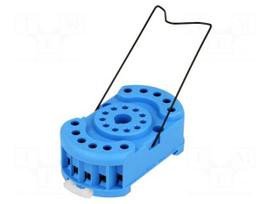 Socket | PIN: 11 | 10A | 250VAC | Mounting: DIN,on panel | Series: 60.13