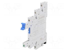 Socket | PIN: 5 | 10A | 250VAC | Mounting: DIN | Series: HR10,HR20