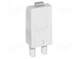 Module protecting | Mounting: socket | Indication: LED | 6/24VDC