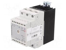 Relay: solid state | Ucntrl: 0÷10VDC | 25A | 180÷660VAC | 2-phase | IP20