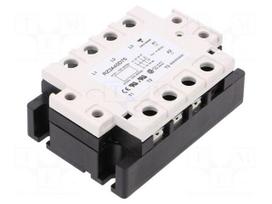 Relay: solid state | Ucntrl: 4÷32VDC | 75A | 24÷440VAC | 3-phase | IP00
