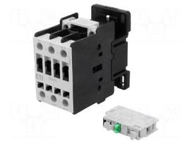 Contactor: 3-pole | NO x3 | Auxiliary contacts: NO | 24VAC | 25A | CEM