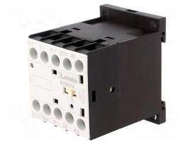 Contactor: 3-pole | NO x3 | Auxiliary contacts: NC | 230VAC | 6A | DIN