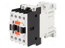 Contactor: 3-pole | NO x3 | Auxiliary contacts: NO | 24VDC | 25A | DIN