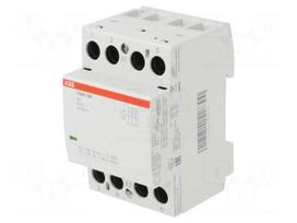 Contactor: 3-pole installation | NO x3 | 24VAC | 24VDC | 40A | DIN | ESB