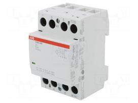 Contactor: 4-pole installation | NO x4 | 24VAC | 24VDC | 63A | DIN | ESB