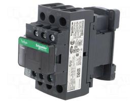 Contactor: 3-pole | NO x3 | Auxiliary contacts: NO + NC | 110VAC | 25A