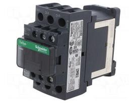 Contactor: 3-pole | NO x3 | Auxiliary contacts: NO + NC | 415VAC | 38A