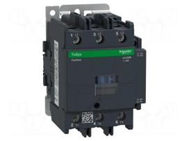 Contactor: 3-pole | NO x3 | Auxiliary contacts: NO + NC | 230VAC | 95A