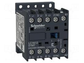 Contactor: 3-pole | NO x3 | Auxiliary contacts: NC | 230VAC | 12A | 690V